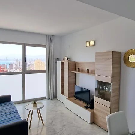 Skyline 9 Moderno Apartamento Con Terraza Privada Y Vistas Benidorm Exterior photo